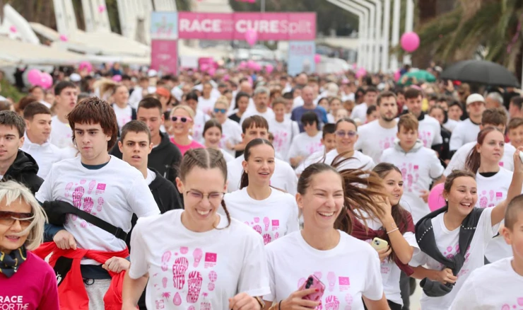 Spličani trčali i šetali za oboljele od raka