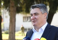 Zoran Milanović daje izjavu za medije, Foto: Dusko Jaramaz/PIXSELL