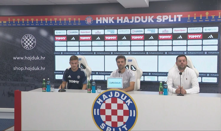 Press konferencija uoči Hajduk - Dinamo City