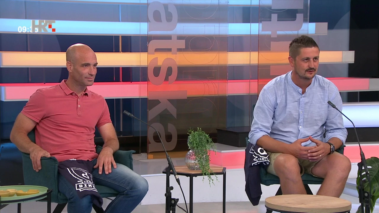 Domagoj Sučić i Arnel Humić, KOP TUR, Foto: Dobro jutro, Hrvatska/HRT