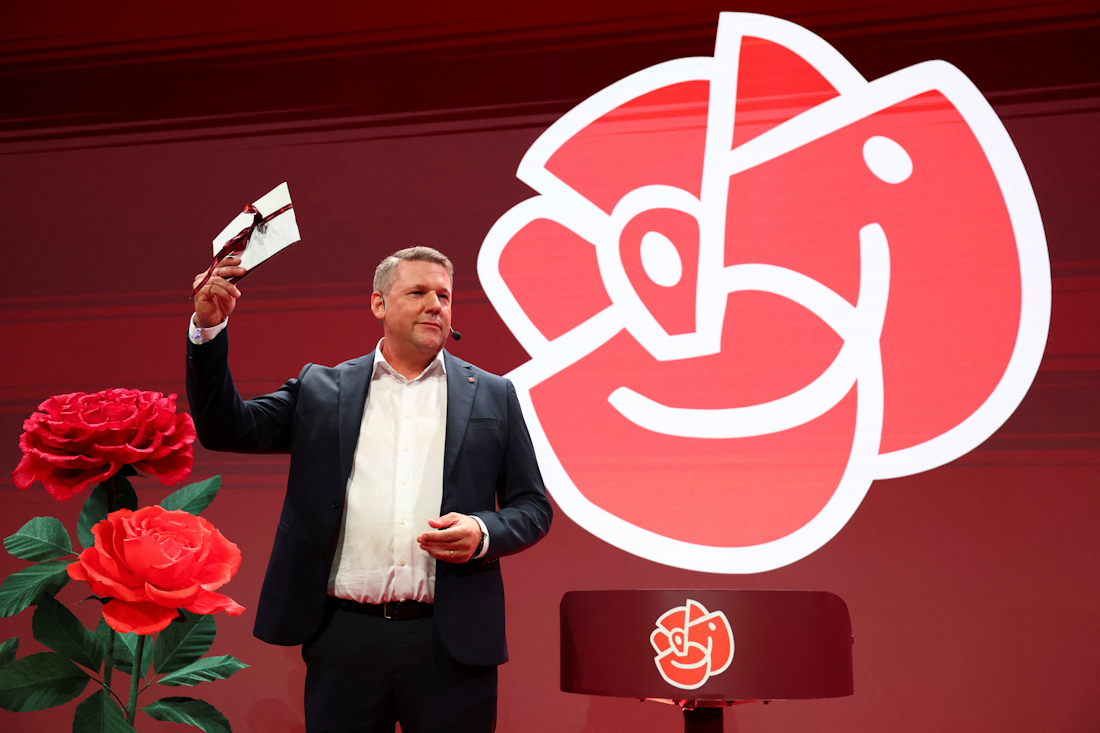 Tajnik Švedske socijaldemokratske stranke Tobias Baudin