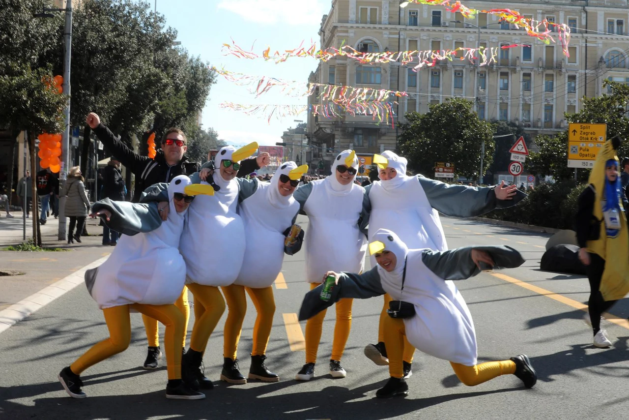 Riječki karneval, Foto:  Goran Kovacic /Pixsell