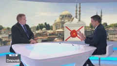 Željko Trkanjec, gostovanje u središnjem Dnevniku