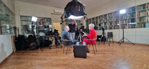 Sven Lončarić i Morana Kasapović, Foto: Siniša Hajduk/HRT