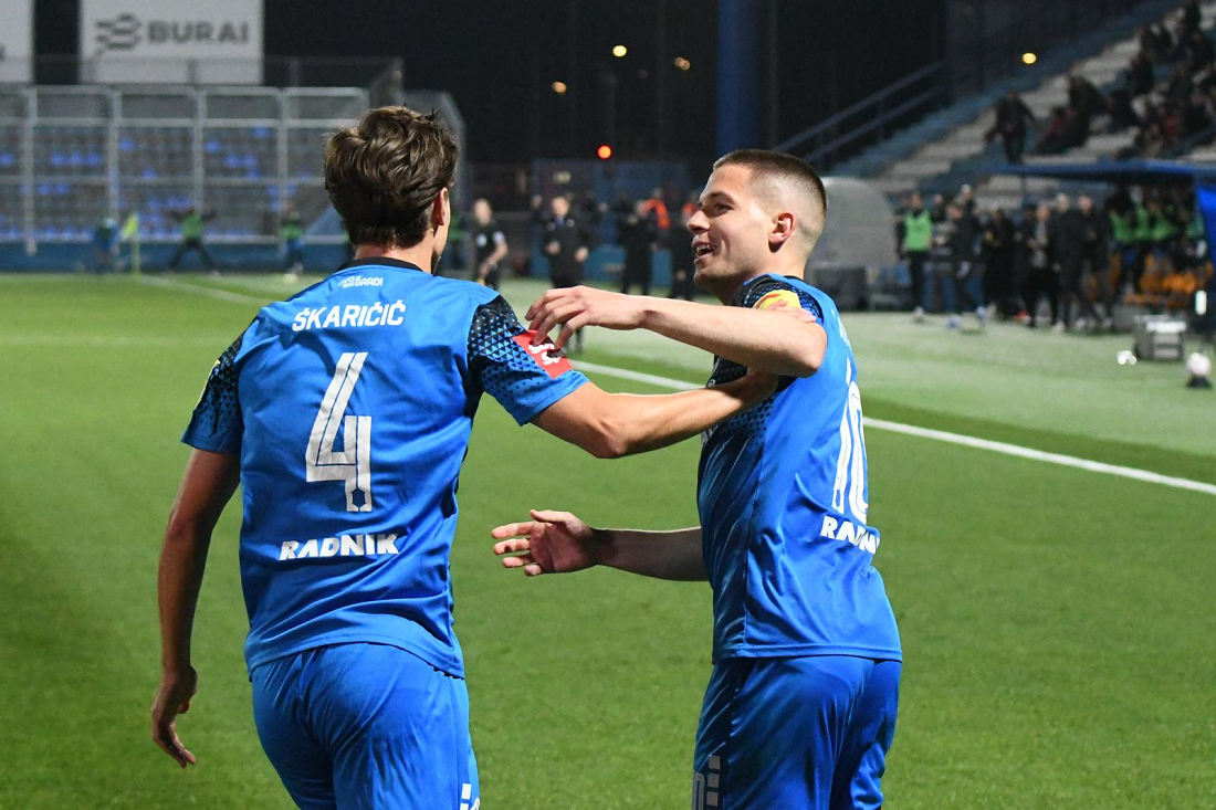 Luka Škaričić i Aleksa Latković, Foto: Damir Špehar/PIXSELL