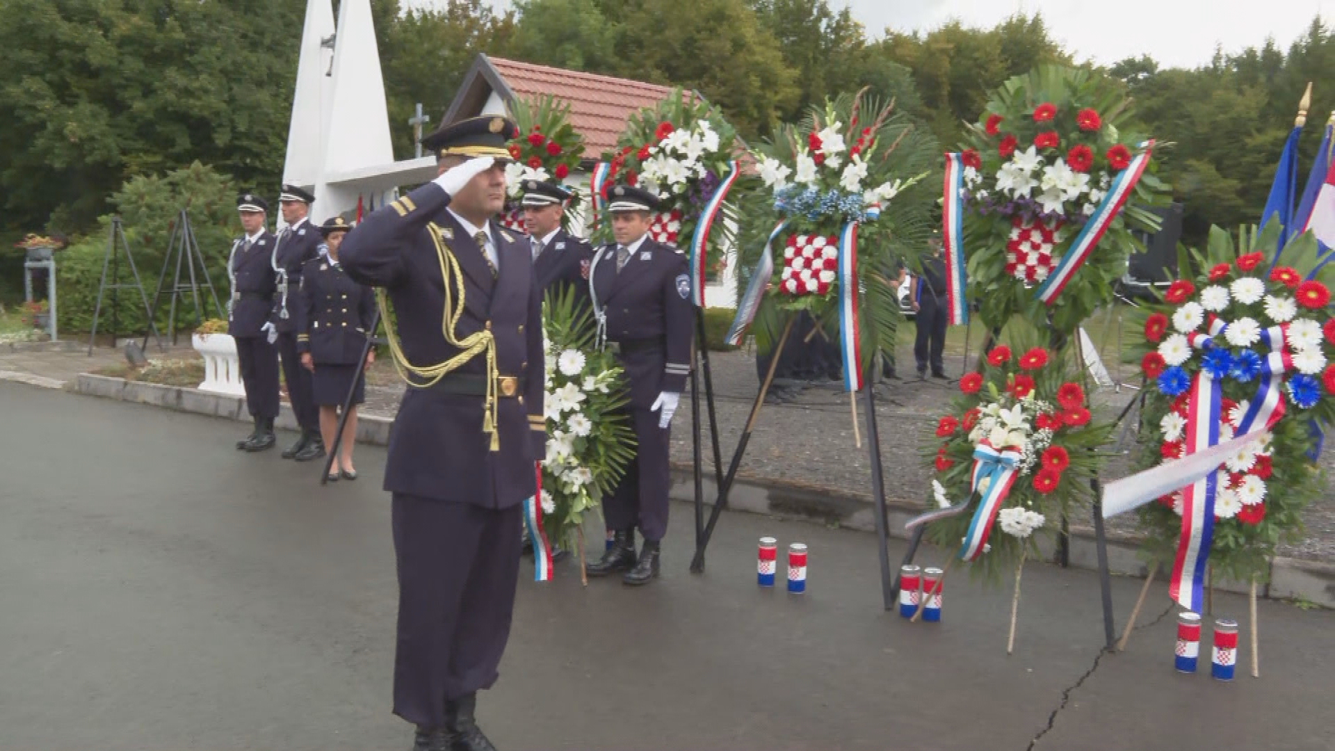Gelber Teich: Gedenken an die vier ermordeten kroatischen Polizisten 7 ribp zuta lokva komemoracija policajci santini frame 2564 20250824091122