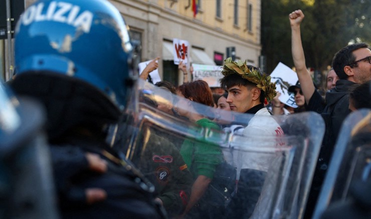 Prosvjedi diljem Italije uz snažne mjere sigurnosti
