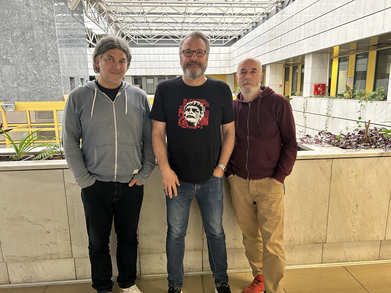 Vlado Mirčeta, Robert Urlić i Petar Beluhan