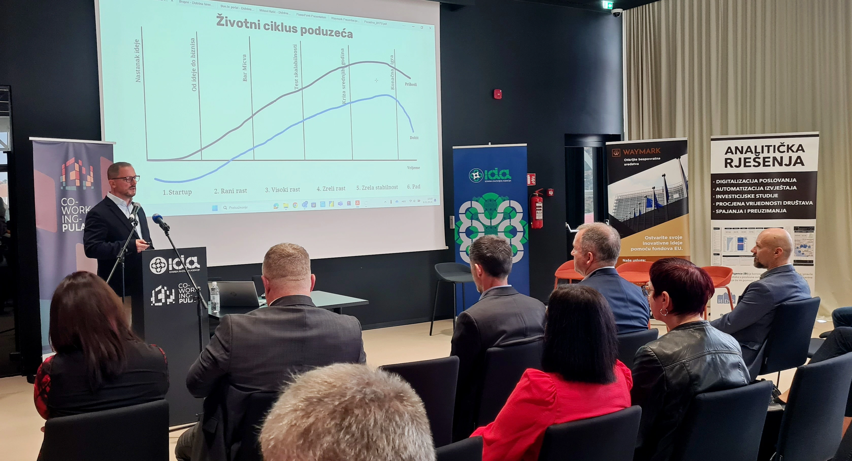 Razvojni kod -  Gost Tatjane Kaštelan Hrvoje Serdarušić, konferencija 'Dobitna formula' za istarske poduzetnike održana u Puli