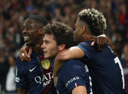 Joao Neves, Desire Doue i Ousmane Dembele, Foto: Gonzalo Fuentes/REUTERS