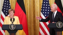 Angela Merkel i Joe Biden