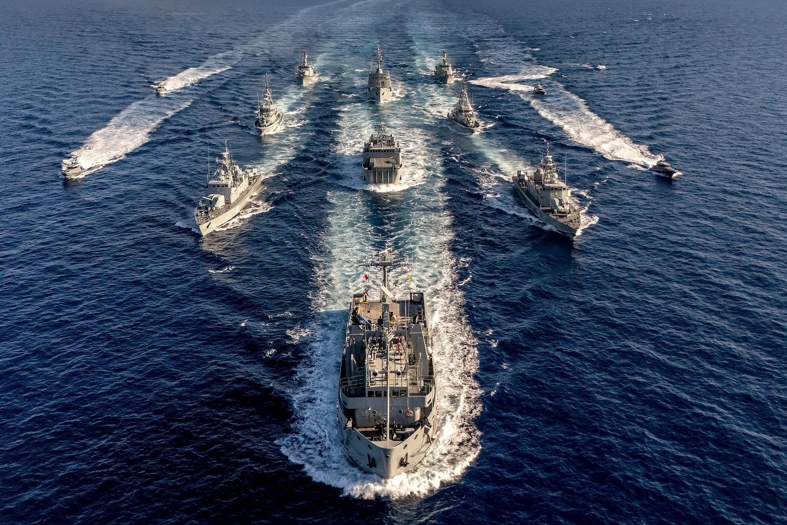 „Grüße von der Adria“: Zeremonielle Parade der kroatischen Marine 4 pxl 310725 136191347 20250731164027
