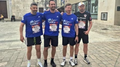 Zadarski gradonačelnik i župan sa zamjenicima, Foto: Radio Zadar/HRT