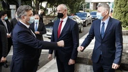 Predsjednik Vlade Andrej Plenković u Splitu se sastao s Ivicom Puljkom