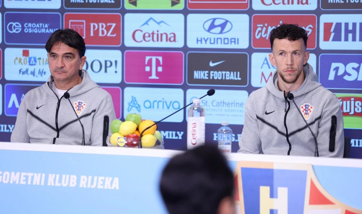 Zlatko Dalić i Ivan Perišić