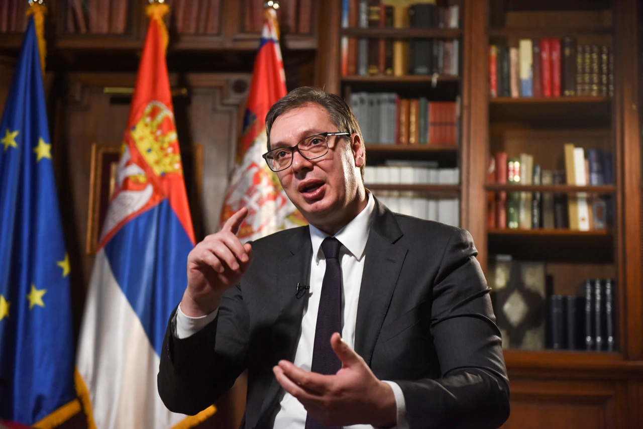 Aleksandat Vučić, predsjednik Srbije