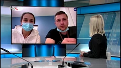 Kiarini roditelji, Matea i Valentino Goršić