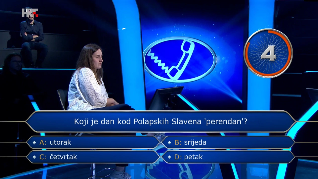 Dorotea Klara Vinski , Foto: Tko želi biti milijunaš?/HRT