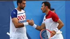 Hrvatski teniski reprezentativci Marin Čilić i Ivan Dodig 