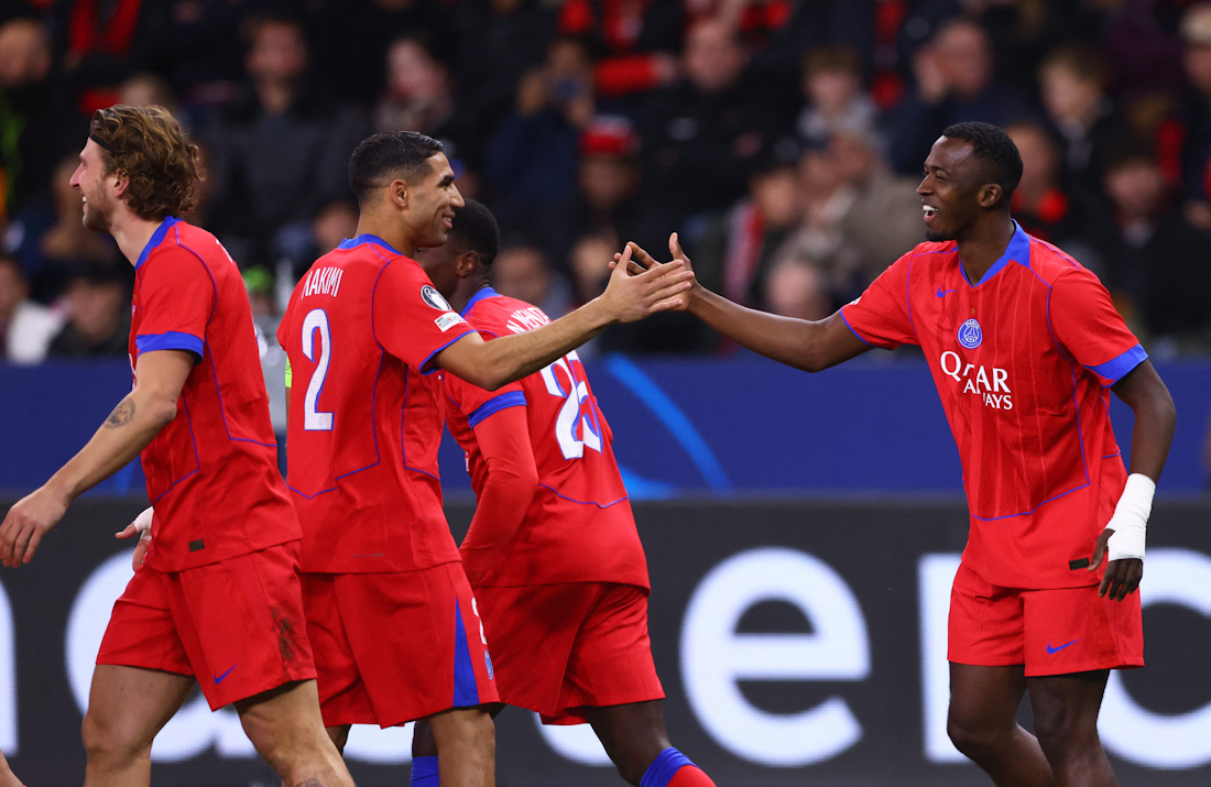 Bayer Leverkusen - PSG, Willian Pacho i Achraf Hakimi