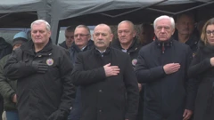 U mjestu Bučje kod Pakraca - obilježena je 30. godišnjica oslobađanja zloglasnog neprijateljskog uporišta na tom području, Foto: HRT/HTV