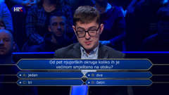 Fran Furić, Foto: Tko želi biti milijunaš?/HRT