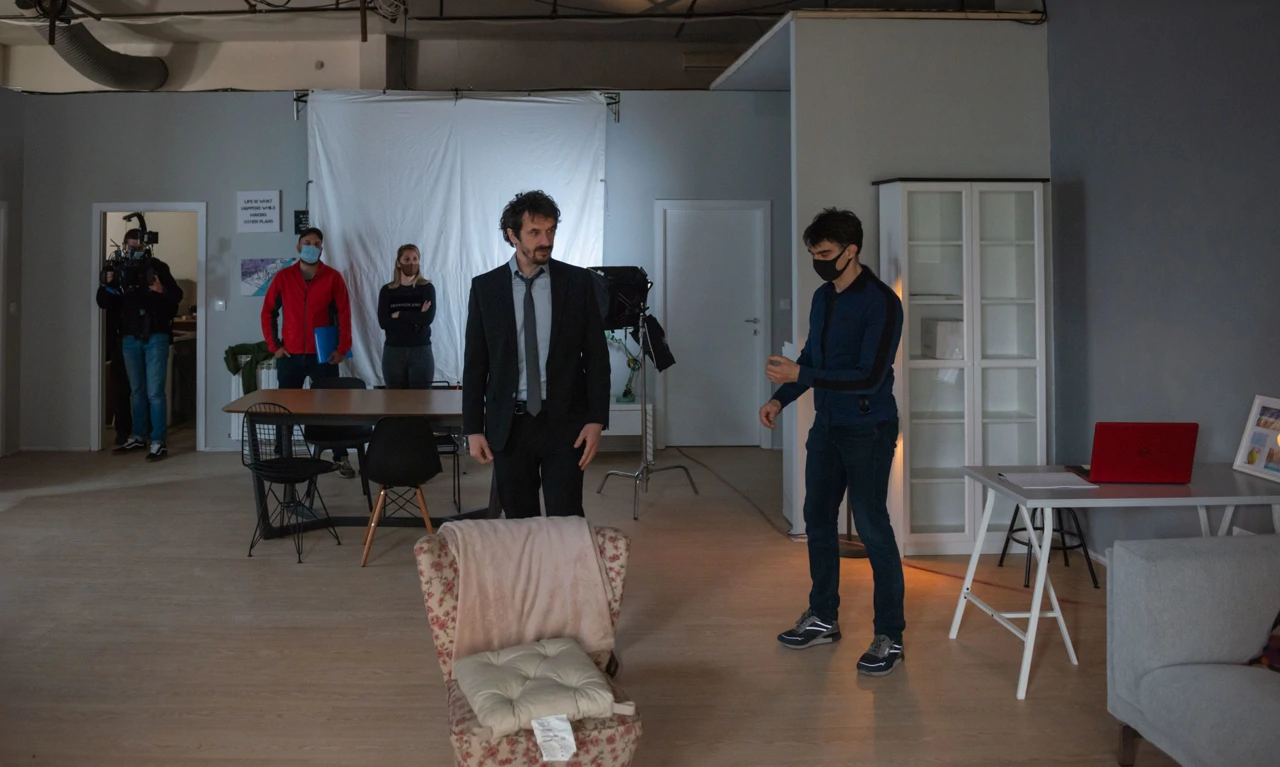 Sa seta humoristične serije Minus i plus , Foto: Maxima film /za HRT
