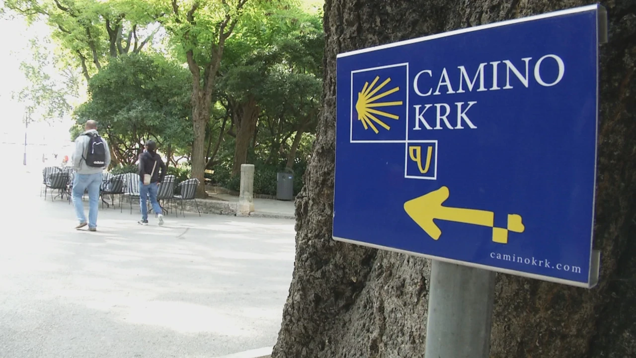 Camino Krk, Foto: Regionalni dnevnik/HRT