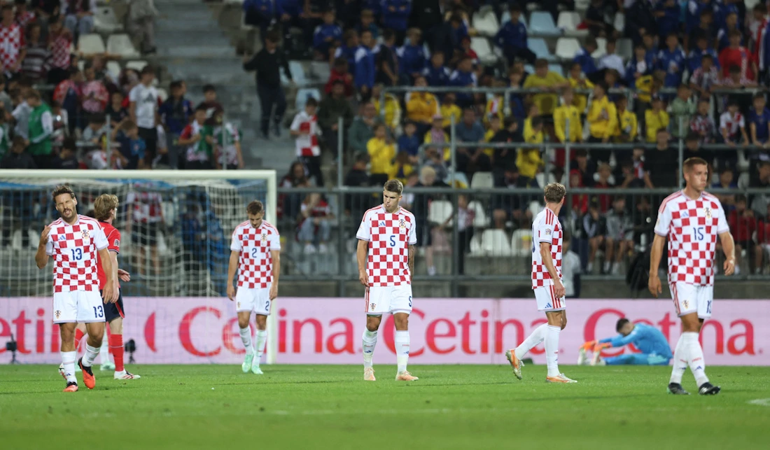 Razočarani hrvatski nogometaši
