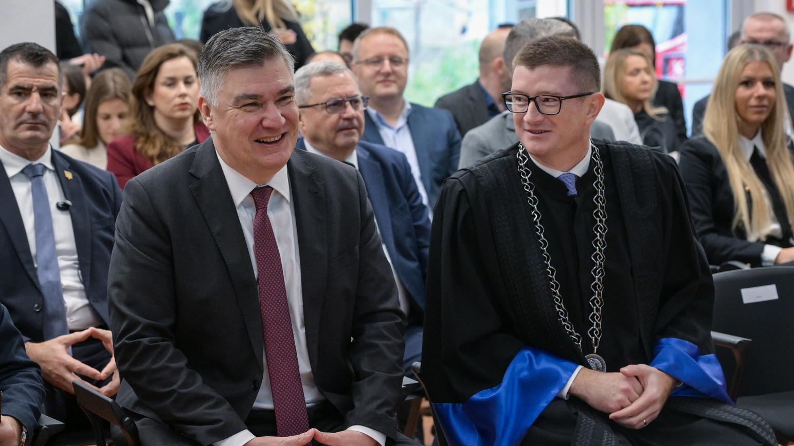 Milanović zu den FPZG-Studenten: Die Politikwissenschaft muss Neugierde entwickeln, nicht Ideologie. 1 pxl 071125 141508764 20251107125633