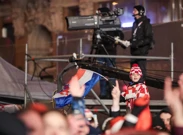 Navijači na Trgu bana Jelačića, Foto: Matija Habljak /Pixsell
