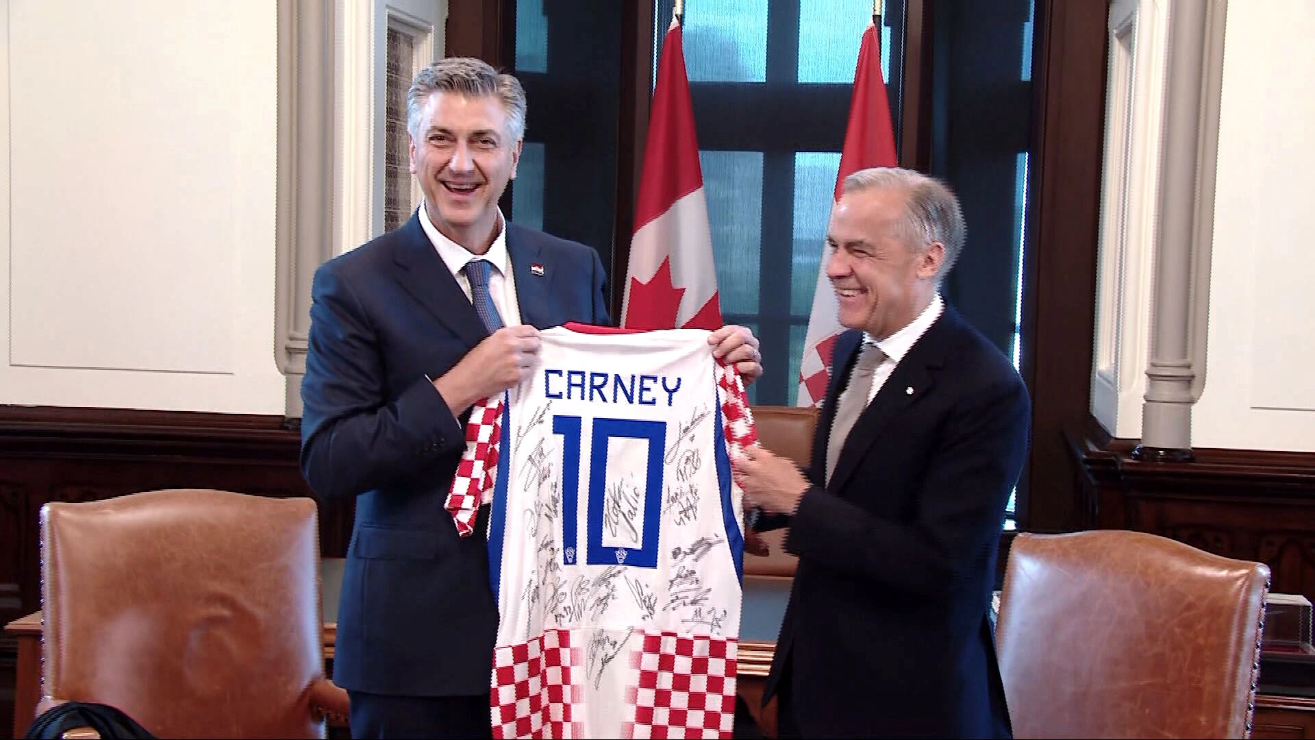 Plenković i Carney