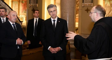 Andrej Plenković u Vatikanu