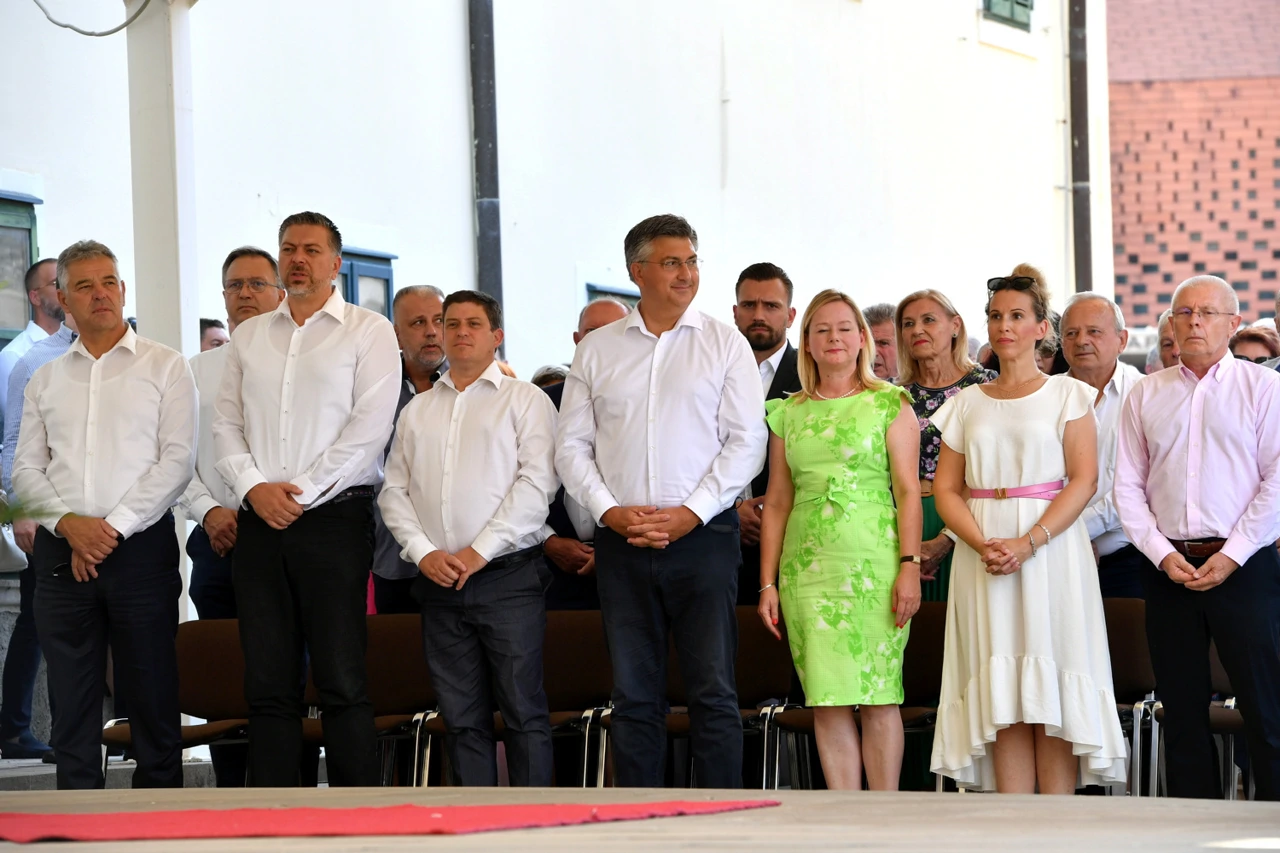 Andrej Plenković i Oleg Butković, Foto:  Damir Skomrlj /CROPIX