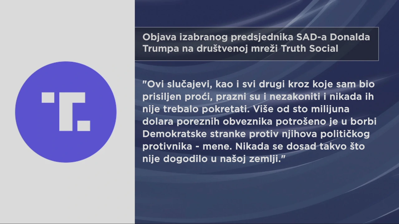 Trumpova objava