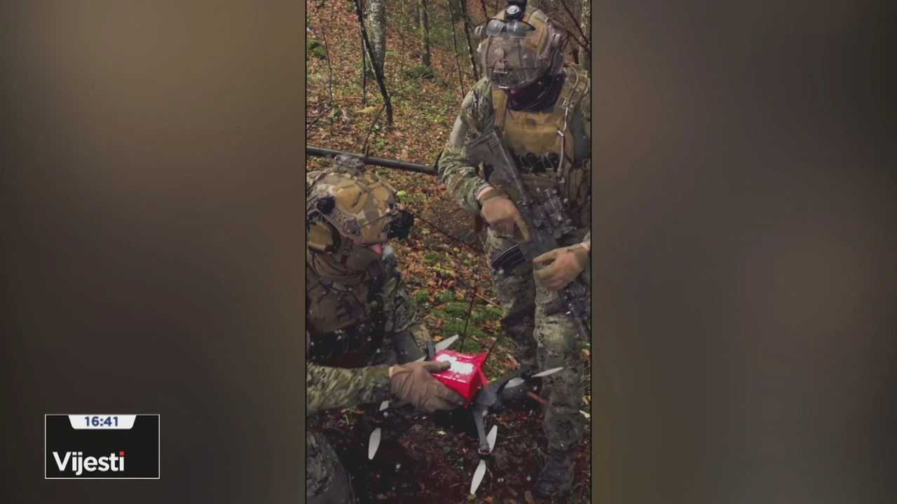 Blagdanska čestitka MORH-a, Foto: MORH/HRT