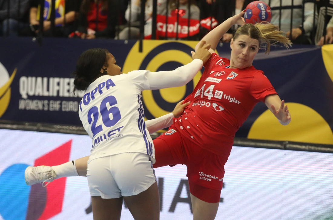 Dvoboj Hrvatske i Francuske, Foto: Željko Hajdinjak/CROPIX