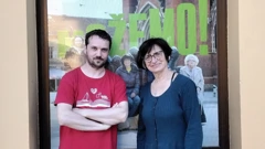 Vijećnici stranke Možemo - Boris Kiš i Katarina Kruhonja
