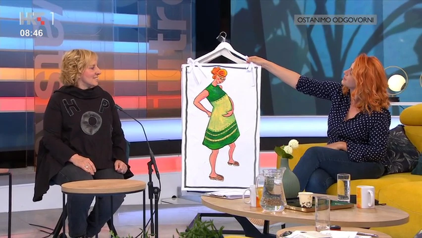 Nina Kleflin i Sara Lovrić Caparin