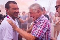 Doček srebrnog olimpijca Tončija Stipanovića u Splitu, Foto: Milan Sabic/PIXSELL