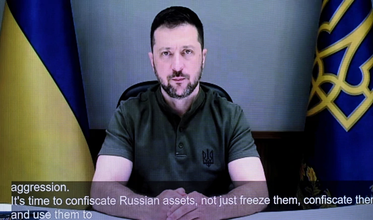 Zelenski se obratio videovezom