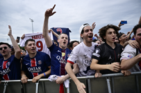 Navijači PSG-a u Budimpešti, Foto: Marton Monus/REUTERS