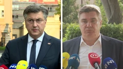 Andrej Plenković i Zoran Milanović