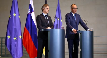 Robert Golob i Friedrich Merz