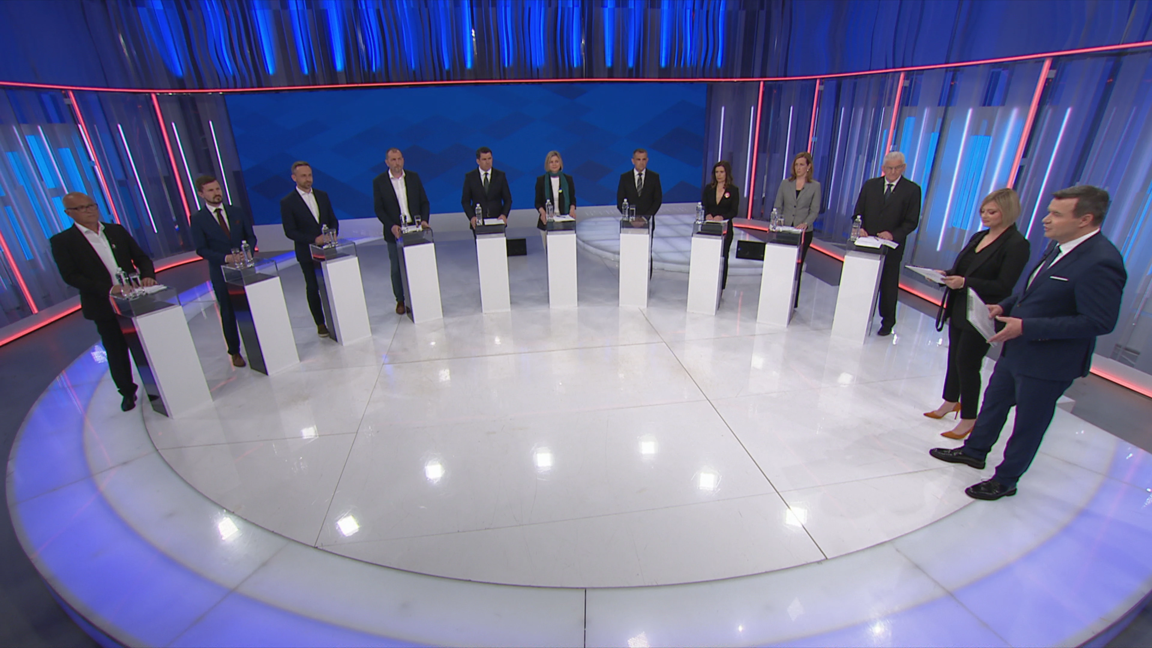 Parlamentarni izbori 2024. sučeljavanje HRT