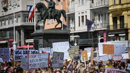 Prosvjed u Zagrebu