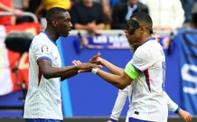 Randal Kolo Muani i Kylian Mbappe, Foto: Bernadett Szabo/REUTERS