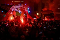 Vatreni stigli na Trg bana Jelačića, Foto: Davor Puklavec /Pixsell
