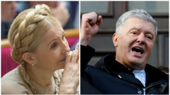 Julija Timošenko i Petro Porošenko
