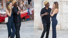 Za šetnju Dubrovnikom odlučio se komičar Chris Rock sa svojom novom djevojkom, glumicom Lake Bell , Foto: Grgo Jelavic/Grgo Jelavic